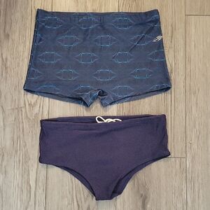 Blue Swim Trunks Set